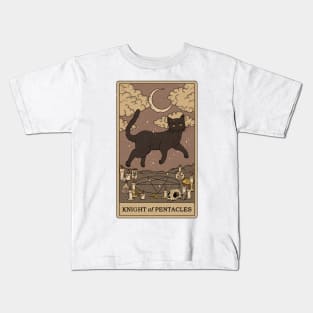 Knight of Pentacles Kids T-Shirt